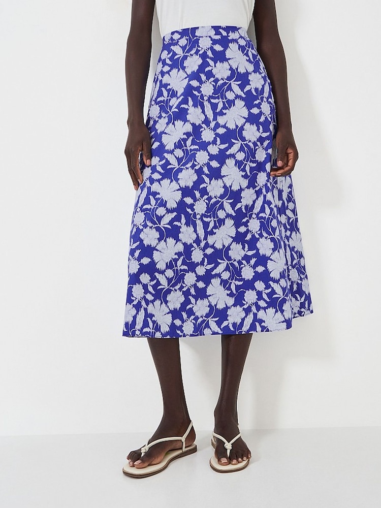Crew Clothing 100% Cotton Poplin Skirt - Bild 2 von 4 Crew Clothing 100% Cotton Poplin Skirt - Bild 2 von 4