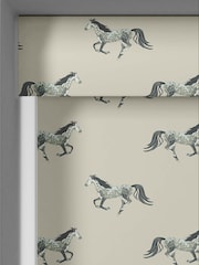 Sophie Allport Grey Horse Made to Measure Roller Blinds - Image 5 of 6