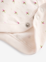 Бежевый Вышитый - Вельветовый сарафан из 100% хлопка с колготками Cath Kidston - Изображение 13 из 13