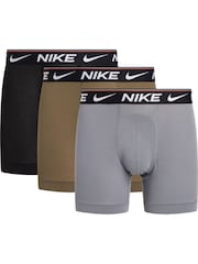 Nike Grey Boxer Briefs 3 Pack - Image 1 of 1