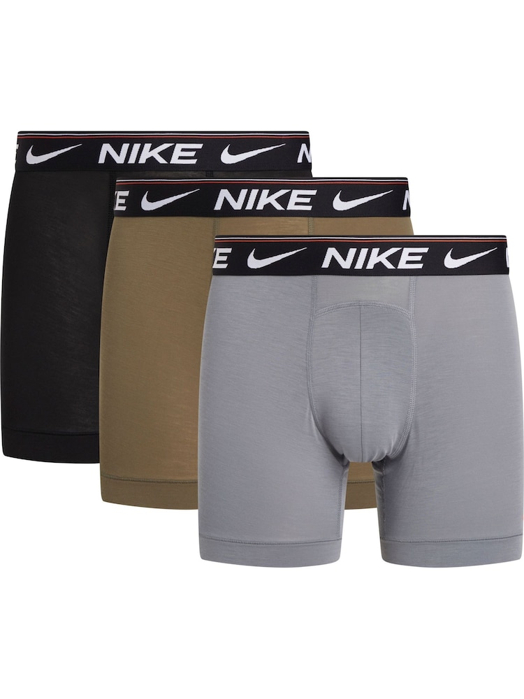 Nike Grey Boxer Briefs 3 Pack - Image 1 of 1