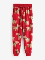 Red Matching Family Womens Christmas Reindeer Pyjamas - Image 8 of 10