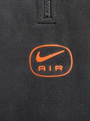 Nike Black Air Polar Half Zip Fleece - Image 2 of 7