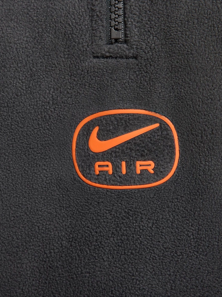 Nike Black Air Polar Half Zip Fleece - Image 2 of 7