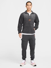Nike Black Air Polar Half Zip Fleece - Image 3 of 7