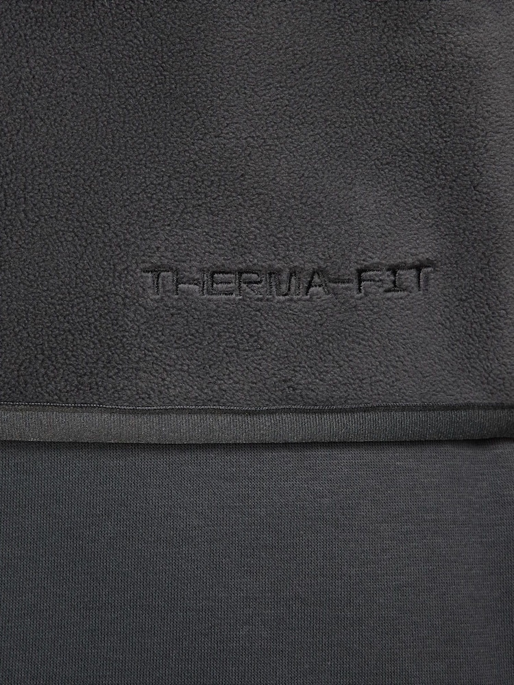 Nike Black Air Polar Half Zip Fleece - Image 6 of 7
