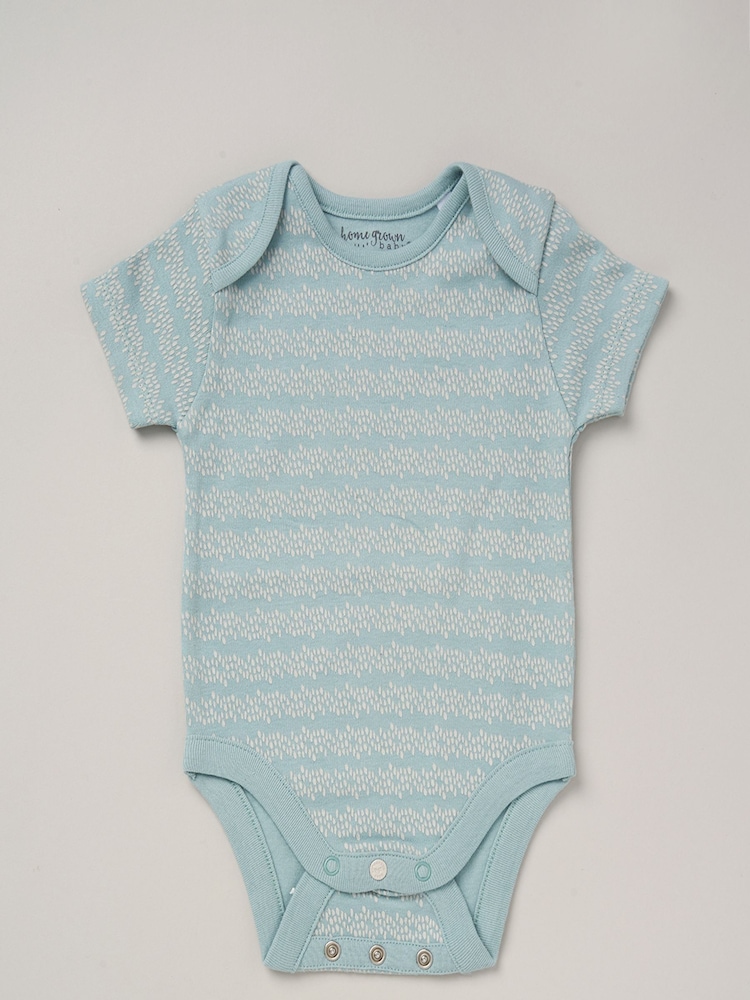 Homegrown Printed White Bodysuit Set 3 Pack - Image 2 of 5