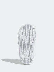 adidas Pink/White VL Court 3.0 Trainers - Image 4 of 9