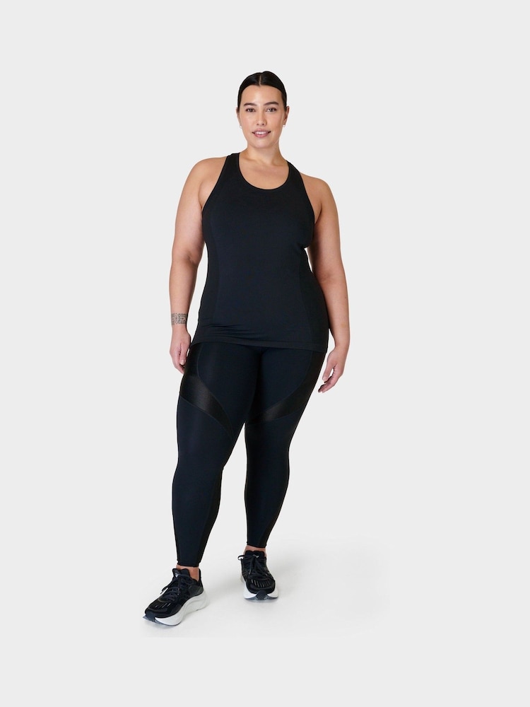 Sweaty Betty Black Athlete Seamless Workout Tank Top - Image 4 of 6