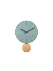 Karlsson Jungle Green Arlo Pendulum Wall Clock - Image 1 of 4