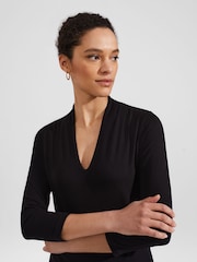 Hobbs Black Aimee Top - Image 3 of 4