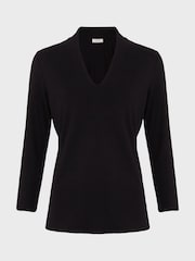 Hobbs Black Aimee Top - Image 4 of 4
