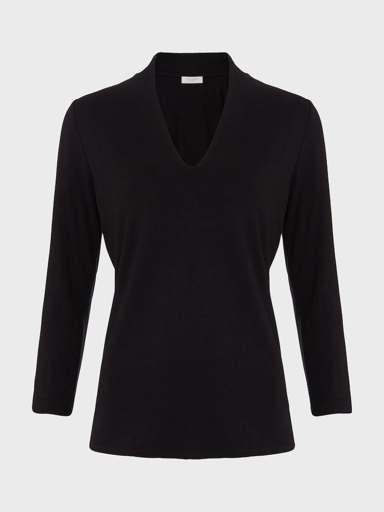 Hobbs Black Aimee Top - Image 4 of 4