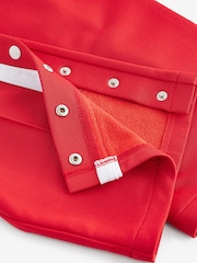 Red Wide Leg Popper Joggers (3-16yrs) - Image 7 of 7