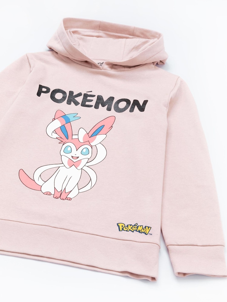 Vanilla Underground Pink Girls Pokemon 100% Cotton Hoodie - Image 5 of 5