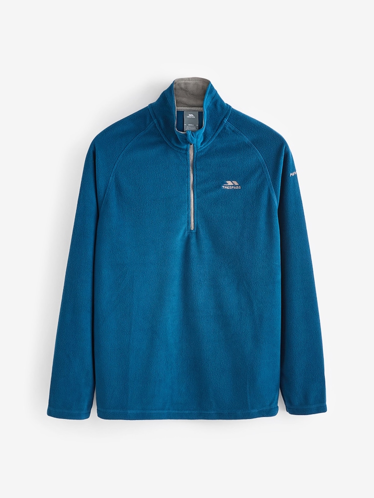 Moder Chrome - Trespass Quarter Zip Blackford Micro Fleece - Slika 7 iz 7 Moder Chrome - Trespass Quarter Zip Blackford Micro Fleece - Slika 7 iz 7