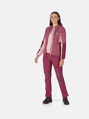Regatta Purple Walbury IV Full Zip Hooded Fleece - Image 3 of 9