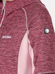 Regatta Purple Walbury IV Full Zip Hooded Fleece - Image 5 of 9