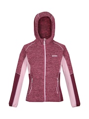 Regatta Purple Walbury IV Full Zip Hooded Fleece - Image 6 of 9