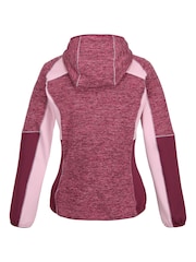 Regatta Purple Walbury IV Full Zip Hooded Fleece - Image 7 of 9