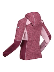 Regatta Purple Walbury IV Full Zip Hooded Fleece - Image 9 of 9