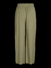 VILA Green Linen Trousers - Image 3 of 3