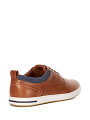 Dune London Brown Standard Fit Travels Colour Detail Trainers - Image 3 of 6