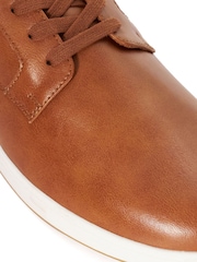 Dune London Brown Standard Fit Travels Colour Detail Trainers - Image 5 of 6