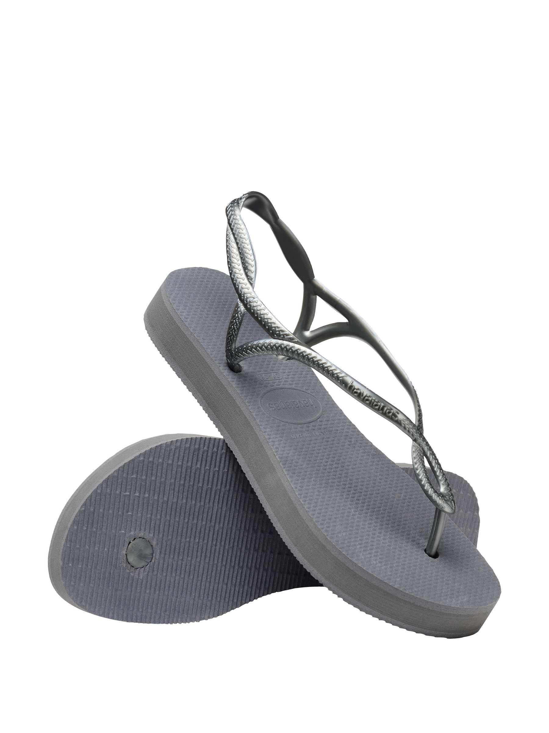 Buy Havaianas Grey Luna Flatform Sandals from Next Luxembourg