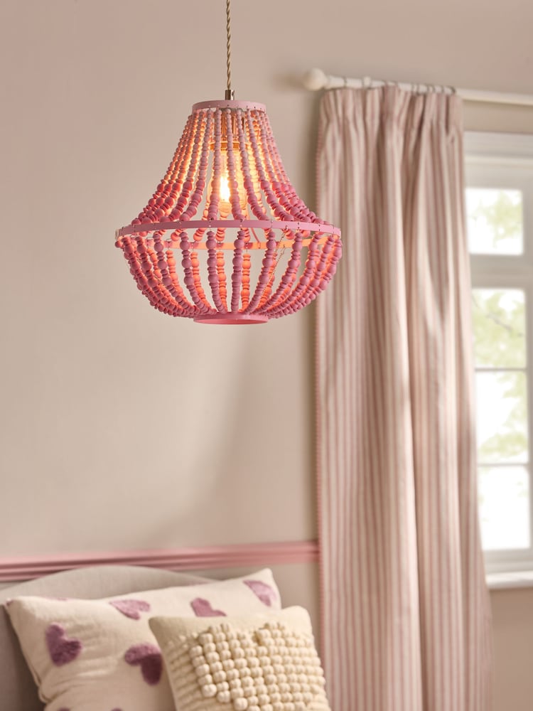 Pink Tahlia Easy Fit Pendant Light Shade - Image 1 of 5