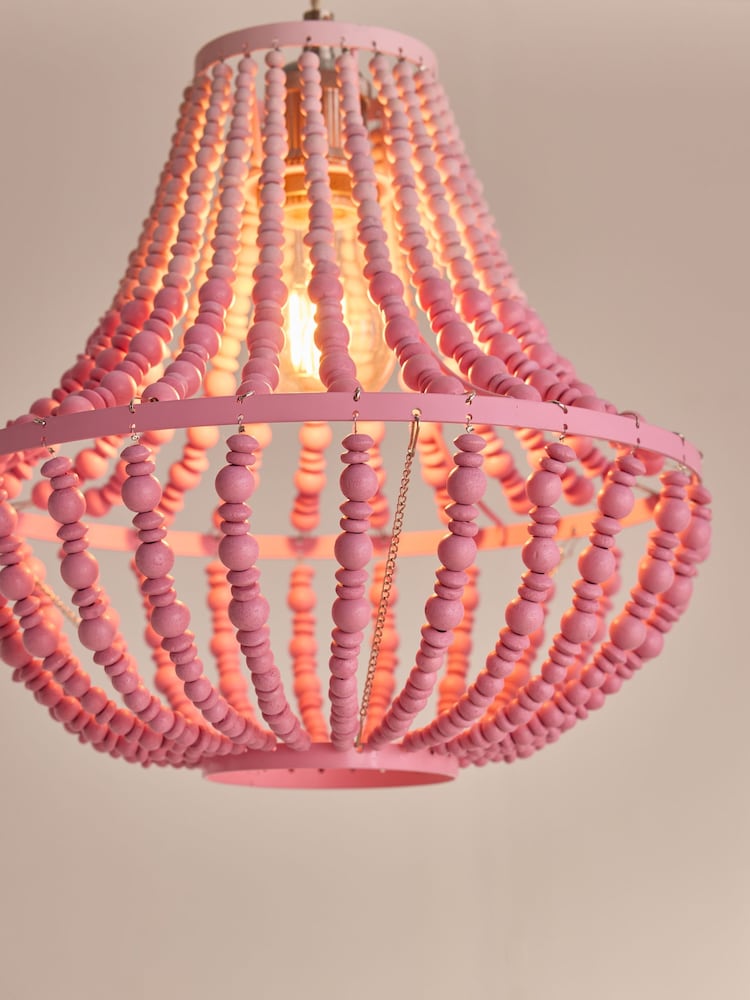 Pink Tahlia Easy Fit Pendant Light Shade - Image 3 of 5