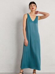 Seasalt Cornwall Blue Wild Clematis Dress - Image 1 of 9