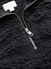 Black Borg Half Zip Jacket - Image 8 of 9