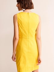 Boden Yellow Helena Chino Short Dress - Image 3 of 5