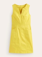 Boden Yellow Helena Chino Short Dress - Image 5 of 5