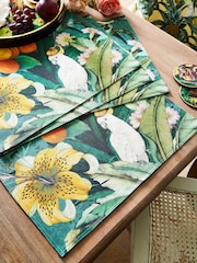 Joe Browns Green Totally Tropical Placemats 4 Pack - Image 1 of 2