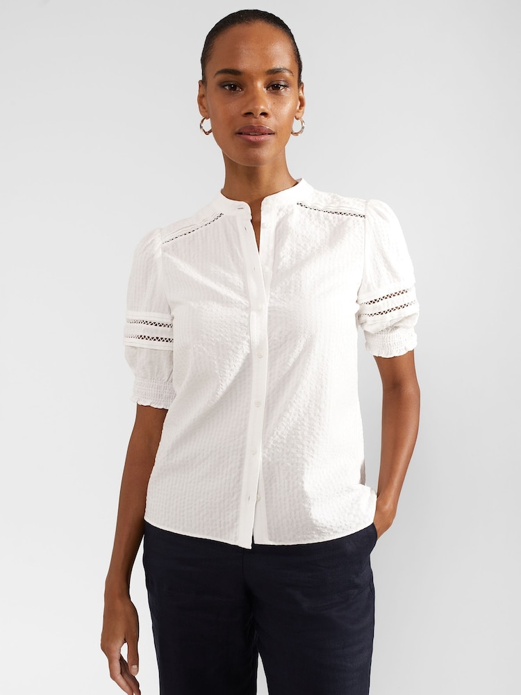 Hobbs Cream Alexandria Blouse - Image 1 of 4
