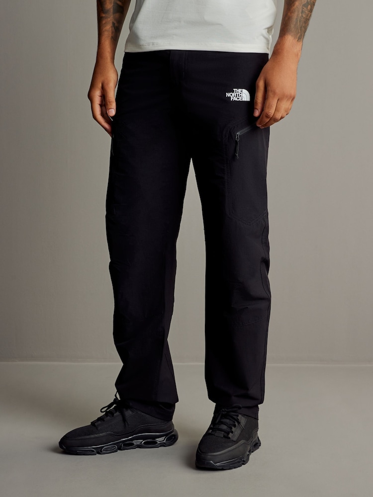 The North Face Black Mens Exploration Regular Fit Tapered Trousers - Image 1 of 5