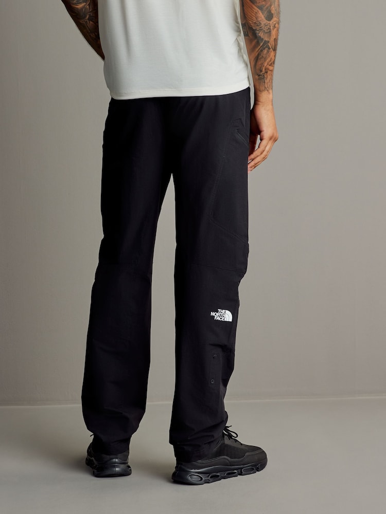 The North Face Black Mens Exploration Regular Fit Tapered Trousers - Image 2 of 5