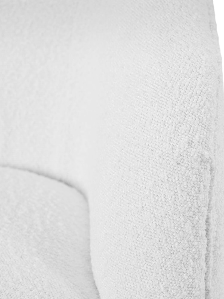 Pacific Black Siena Bouclé Tub Chair With Black Legs - Image 6 of 6