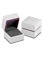 Beaverbrooks 9ct White Gold Court Wedding Ring - Image 3 of 3