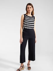 Hobbs Blue Simone Crop Trousers - Image 1 of 7