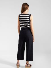 Hobbs Blue Simone Crop Trousers - Image 5 of 7