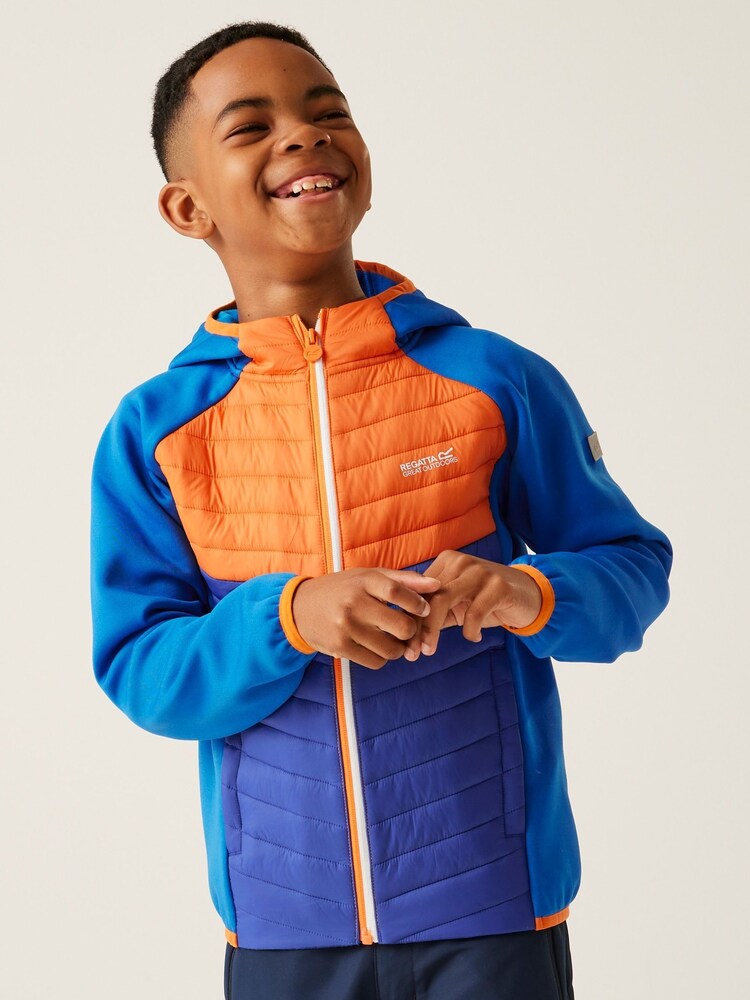 Regatta Navy Blue Kielder Hybrid VIII Stretch Hooded Jacket - Image 2 of 7