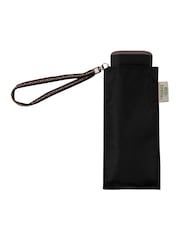 Totes Black Mini Eco Thin Flat Umbrella - Image 1 of 4