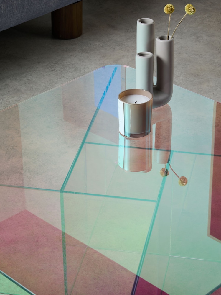 MADE.COM Iridescent Oki Coffee Table - Image 2 of 6