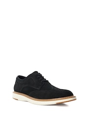 Dune London Black Bronny Brogue Wedges - Image 3 of 5