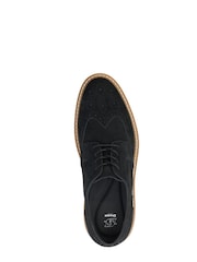 Dune London Black Bronny Brogue Wedges - Image 5 of 5