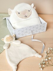 JoJo Maman Bébé Lamb Cuddles Gift Set - Image 1 of 4