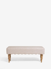 Laura Ashley Glynteg Dusky Rose Pink Bench - Image 4 of 7